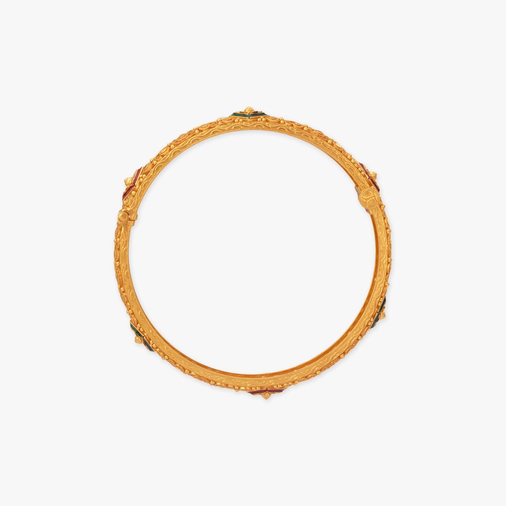 Twilight Hues Gold Bangle,,hi-res image number null