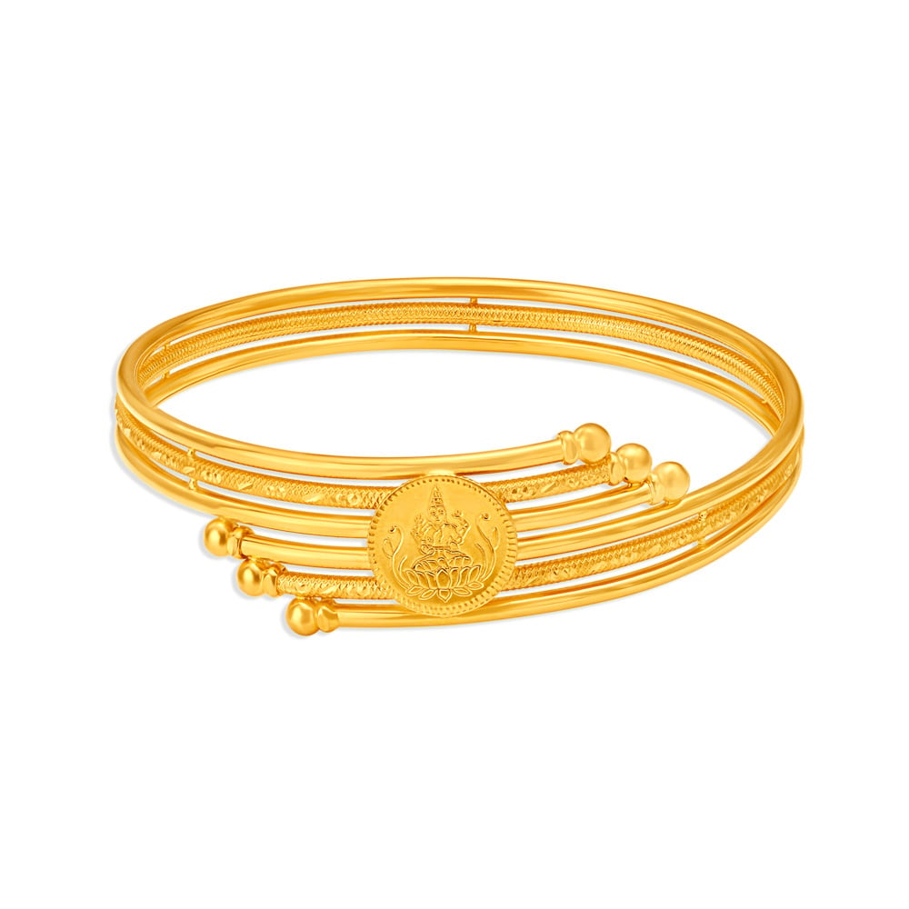 Divine Goddess Gold Bangle,,hi-res image number null
