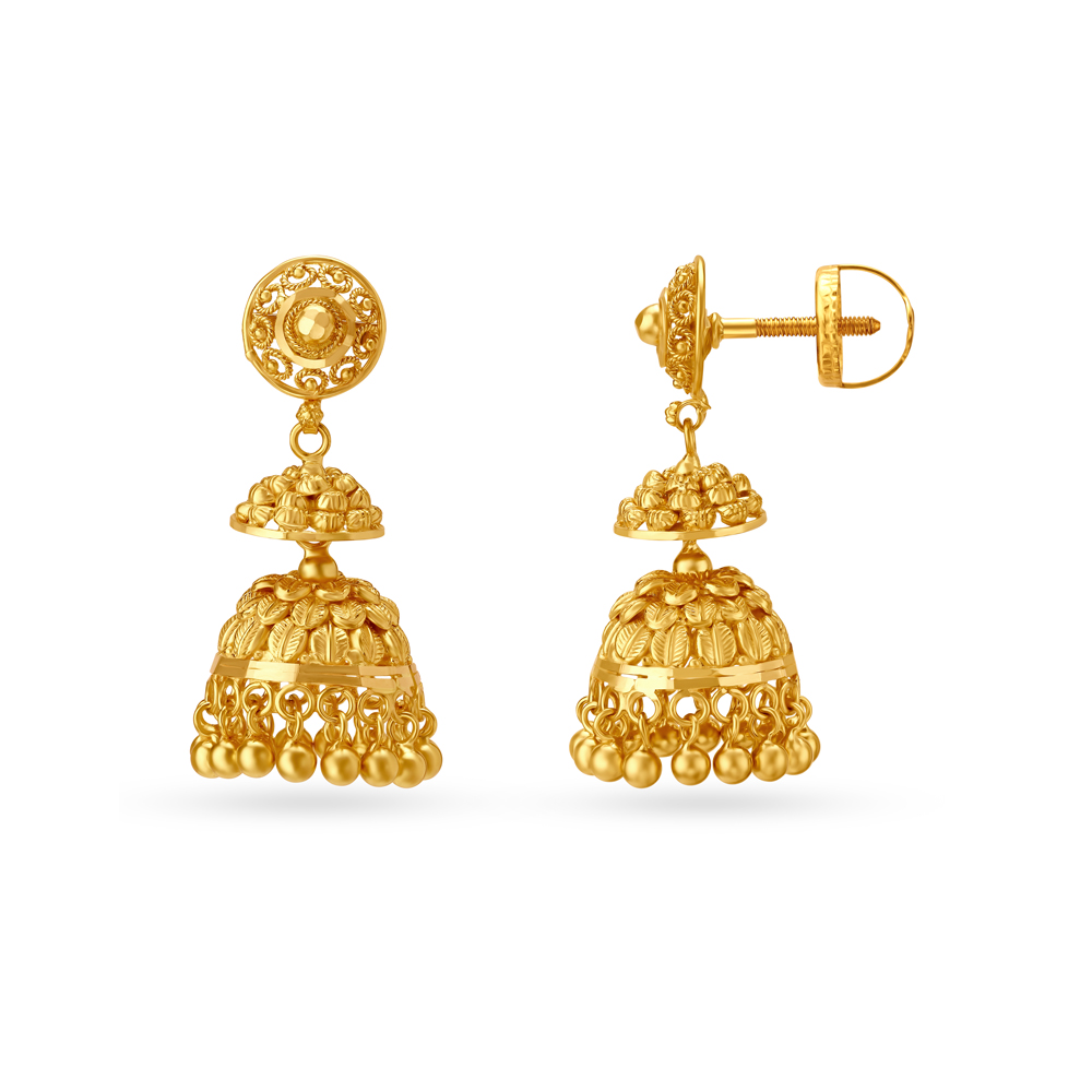 Regal Glamorous Jhumkas,,hi-res image number null
