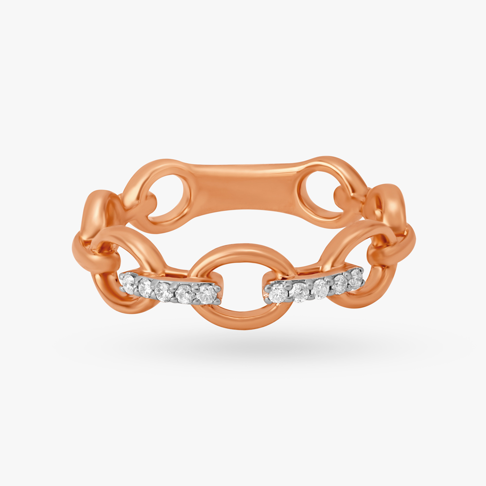Modish Links Diamond Ring,,hi-res image number null