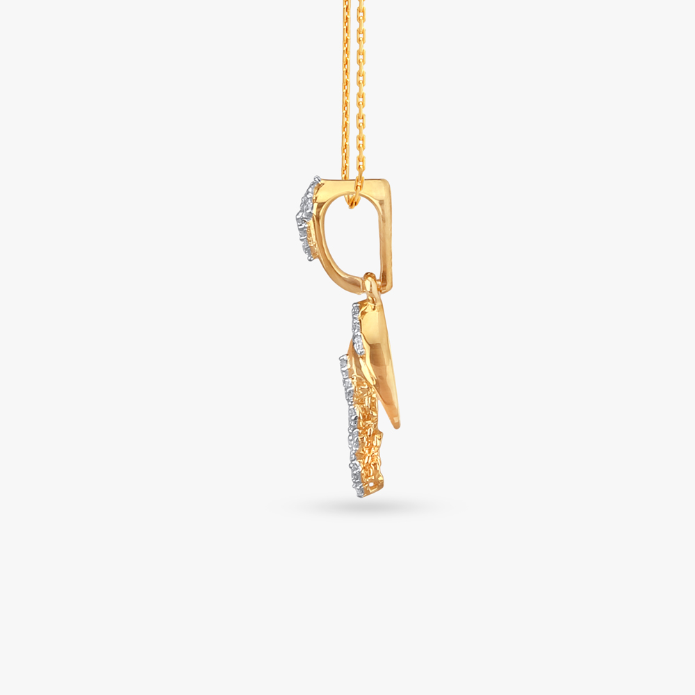 

Gleam Tassel Diamond Pendant