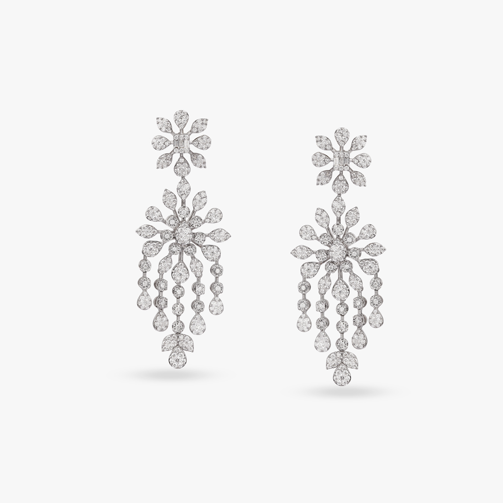 Blooms of Mirage Diamond Necklace Set,,hi-res image number null