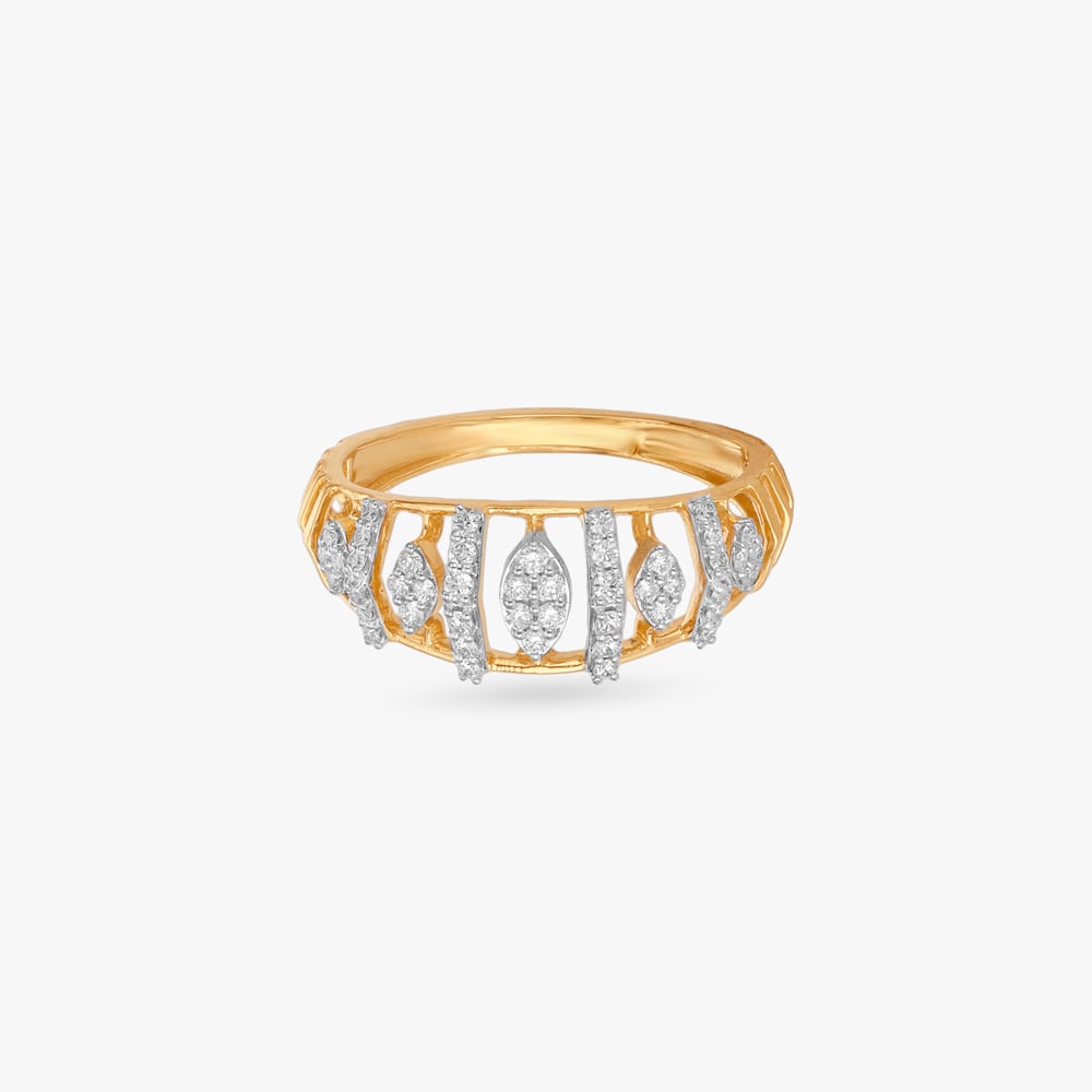 Grand Grid Diamond Ring,,hi-res image number null