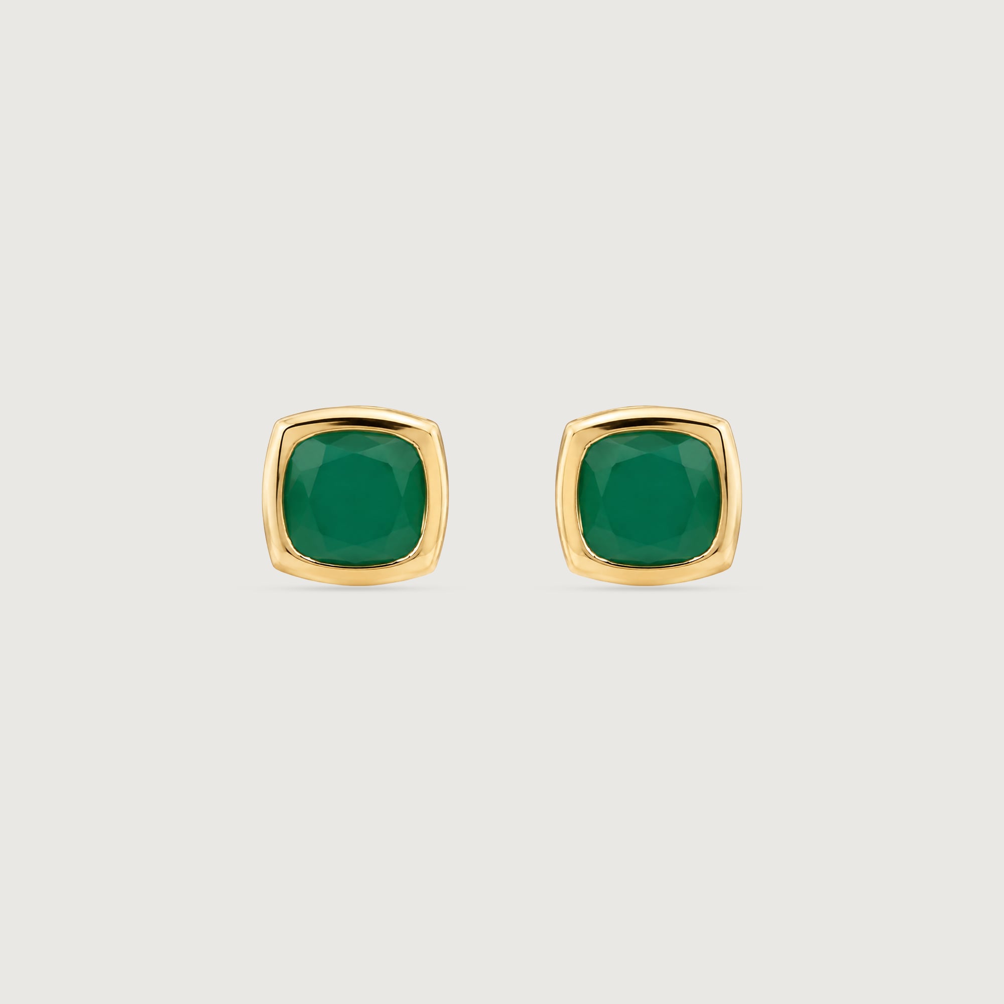 Lustrous Verdant Onyx Earrings,,hi-res image number null