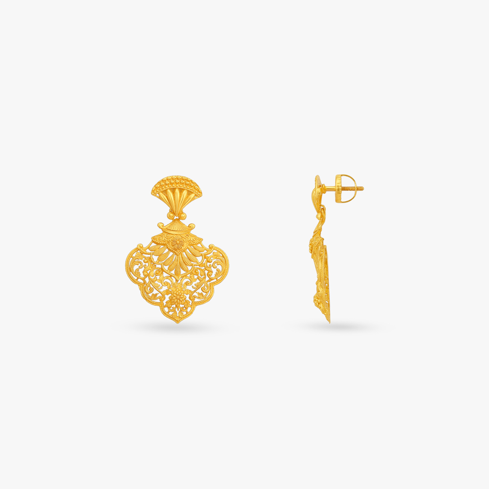 Pankha Karukaj Gold Necklace Set,,hi-res image number null
