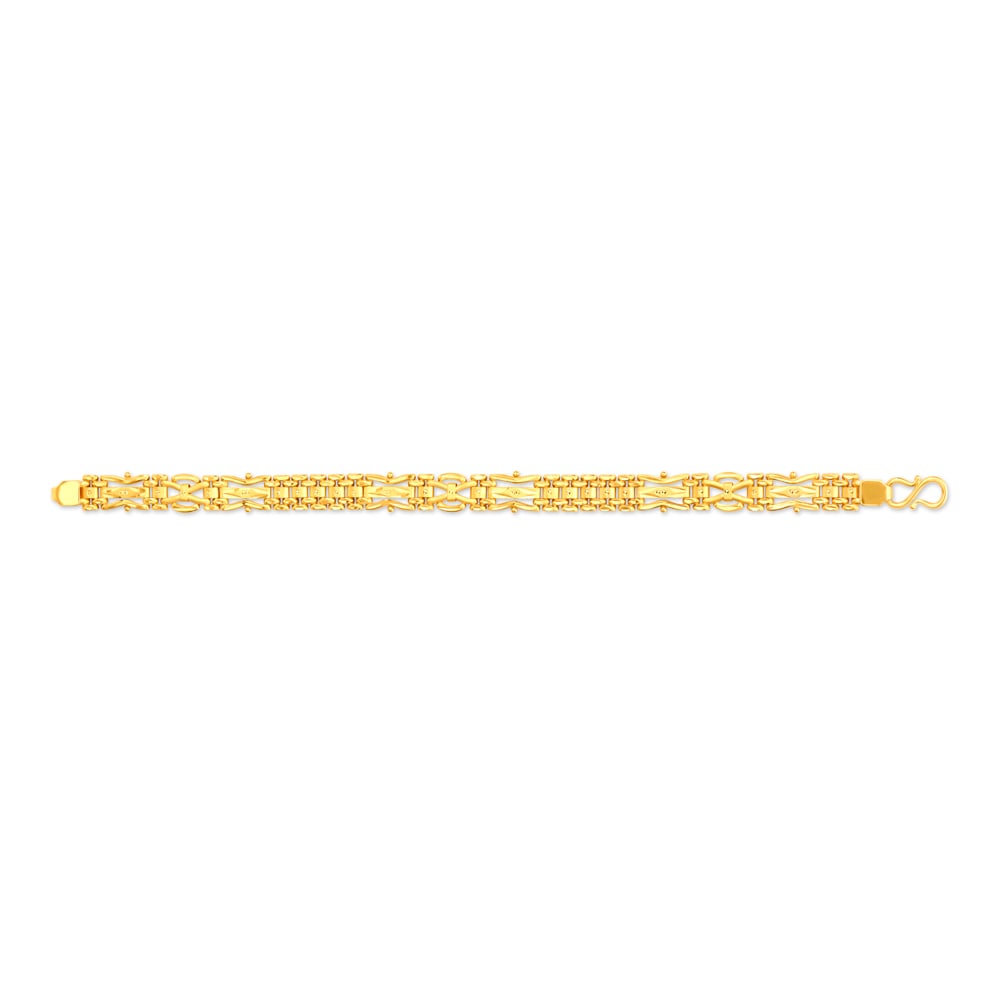 Exquisite Gold Bracelet for Men,,hi-res image number null