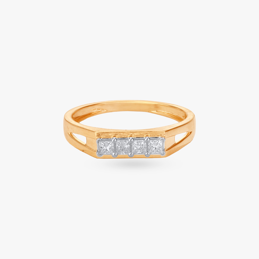 Prism Row Diamond Ring for Men,,hi-res image number null