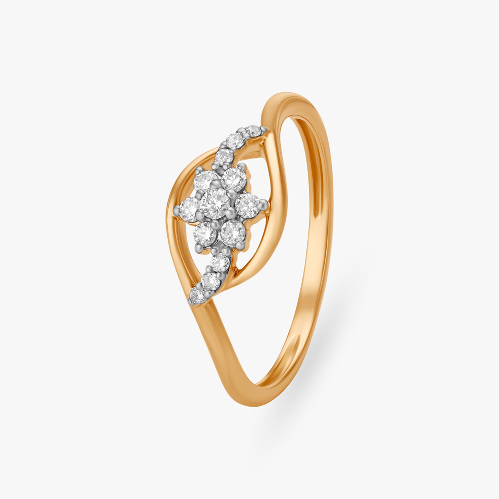 Alluring Simple Diamond Ring,,hi-res image number null