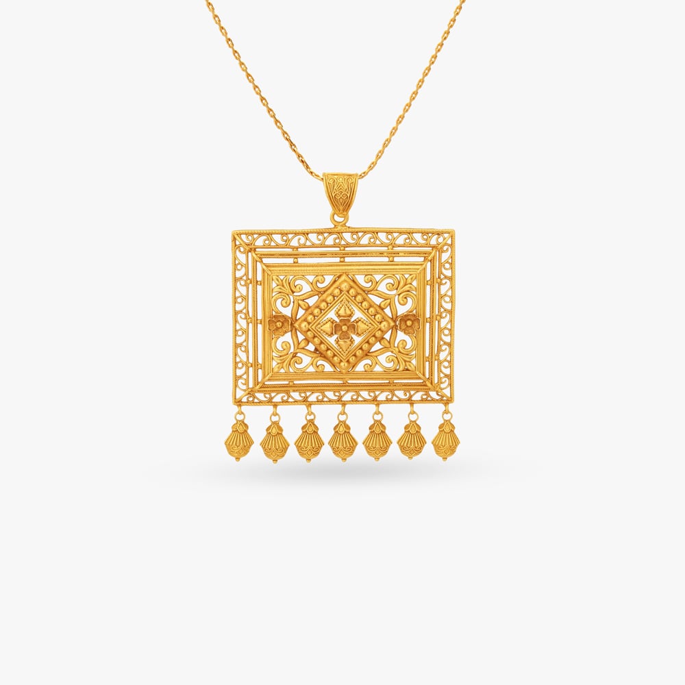 Choukath Gold Pendant,,hi-res image number null