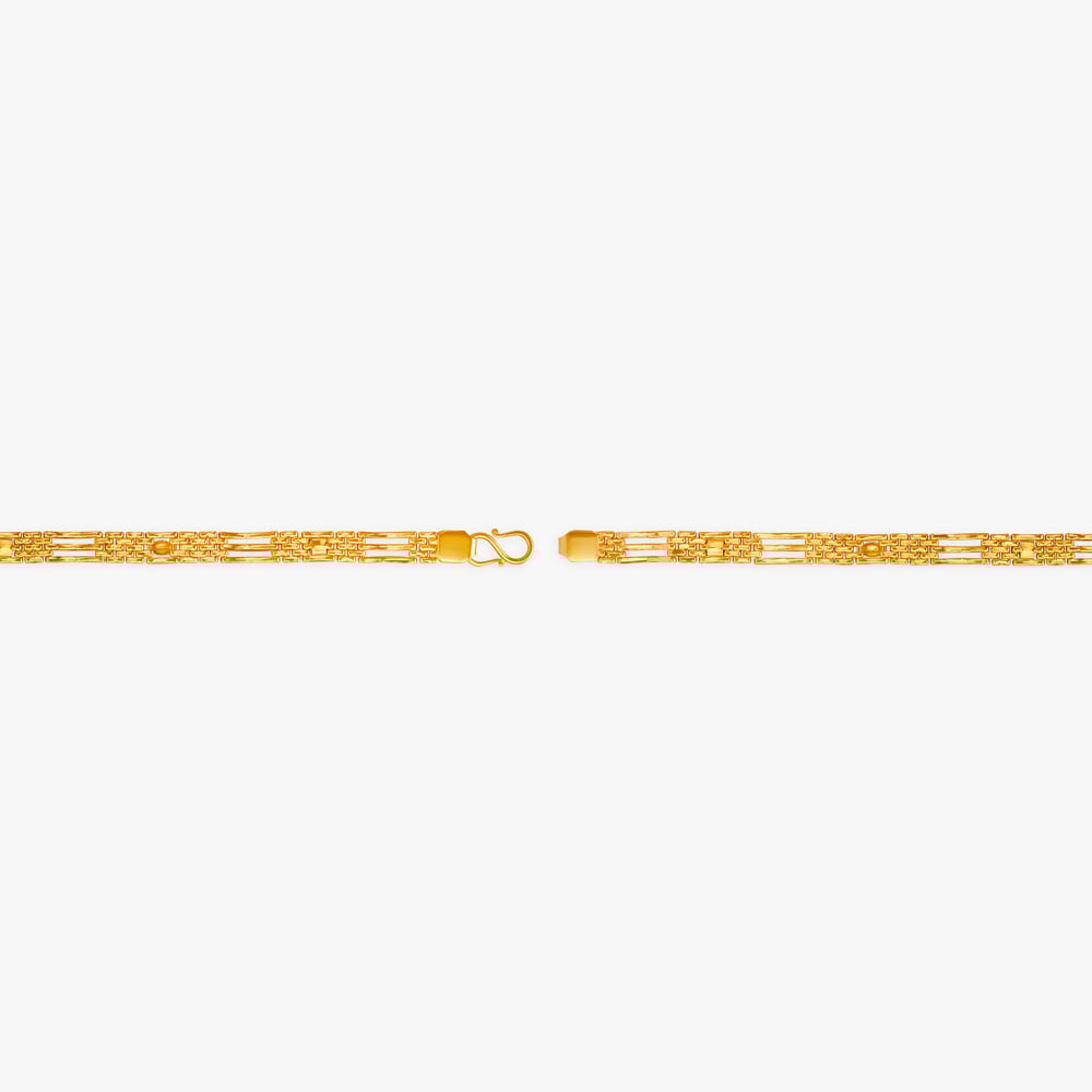 Amorous Gold Bracelet for Men,,hi-res image number null