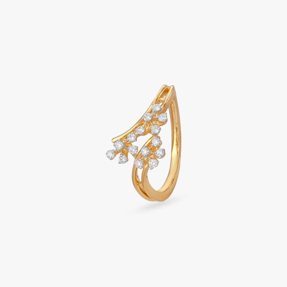 Breezy Charm Diamond Finger Ring,,hi-res image number null
