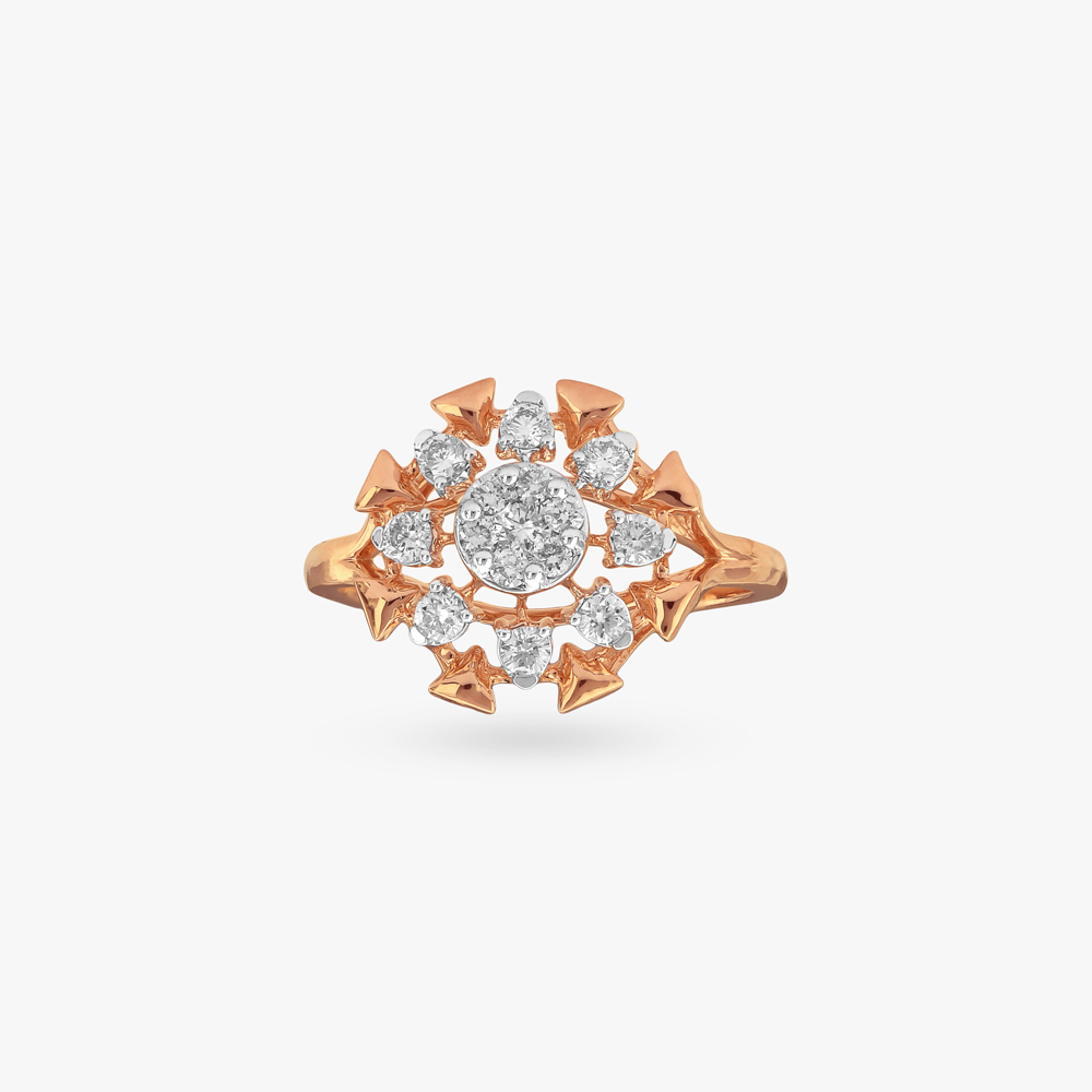 Starflare Cluster Diamond Ring,,hi-res image number null