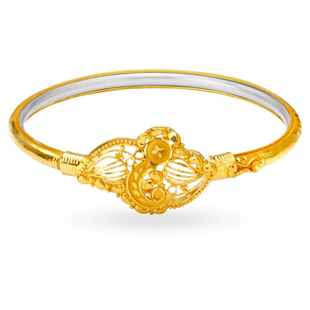 Traditional Regal Loha Gold Bangle,,hi-res image number null