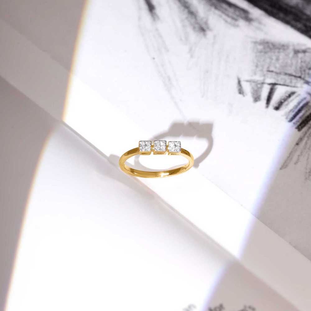 Sassy Stacked Diamond Ring,,hi-res image number null