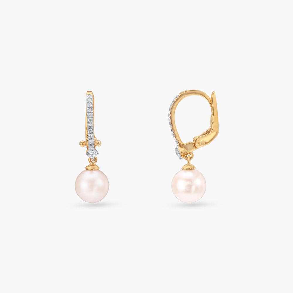 Delicate Radiant Diamond Hoop Earrings,,hi-res image number null