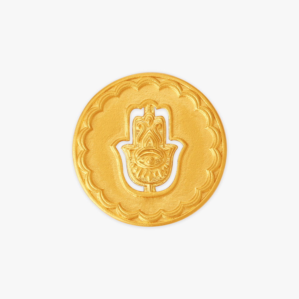 Divine Hand of Hamsa Coin,,hi-res image number null