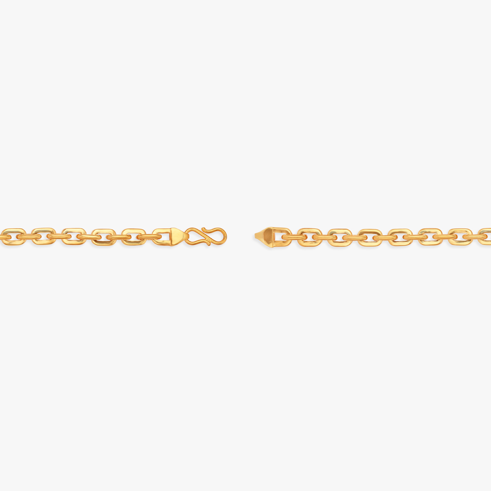 Irresistibly Stylish Link Chain Bracelet For Men,,hi-res image number null