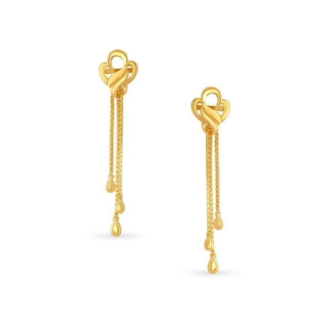 Ethereal Glamorous Drop Earrings,,hi-res image number null
