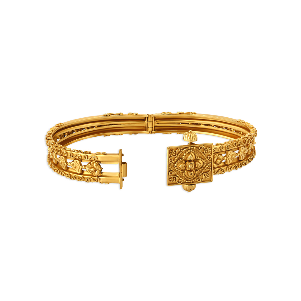 Magnificient Floral Bangle,,hi-res image number null