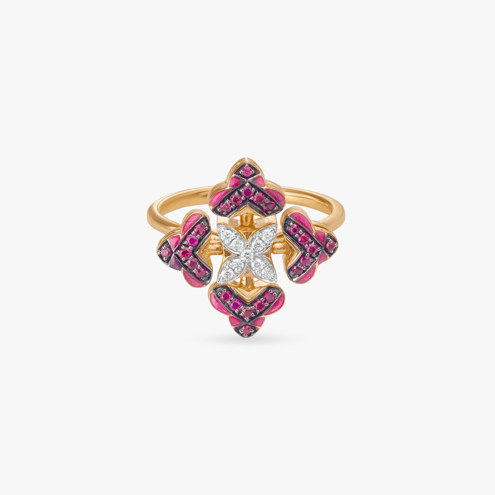 Blossom Swing Diamond Ring,,hi-res image number null
