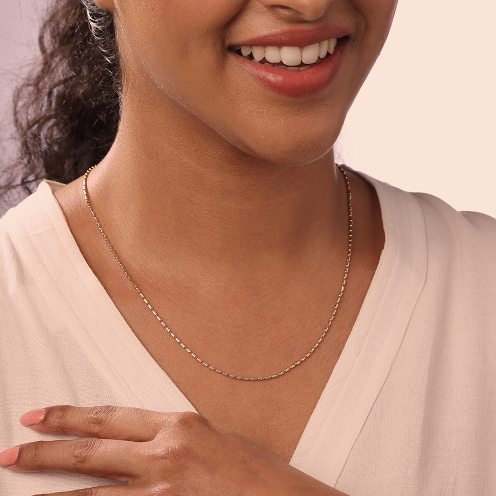 Lustrous Link 22KT Gold Chain,,hi-res image number null