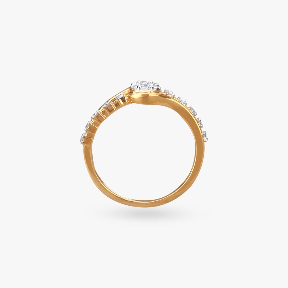 Sparkling Embrace Diamond Finger Ring,,hi-res image number null