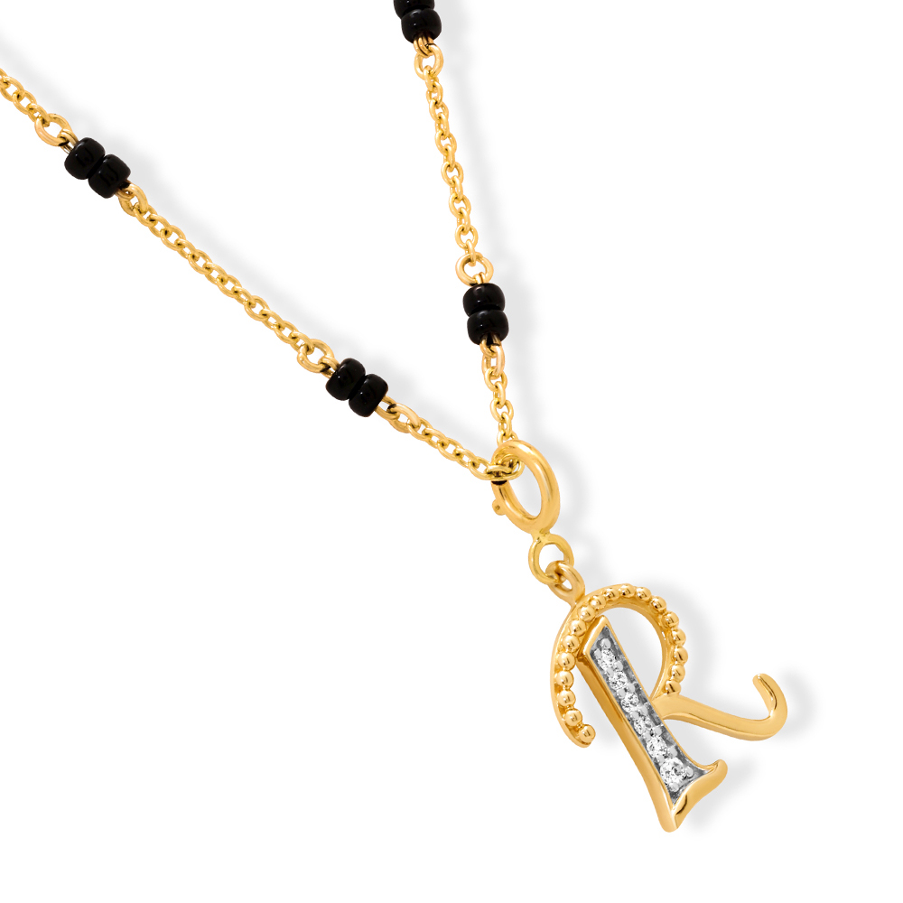 Mia Sutra DIY with Alphabet Charms- R,,hi-res image number null