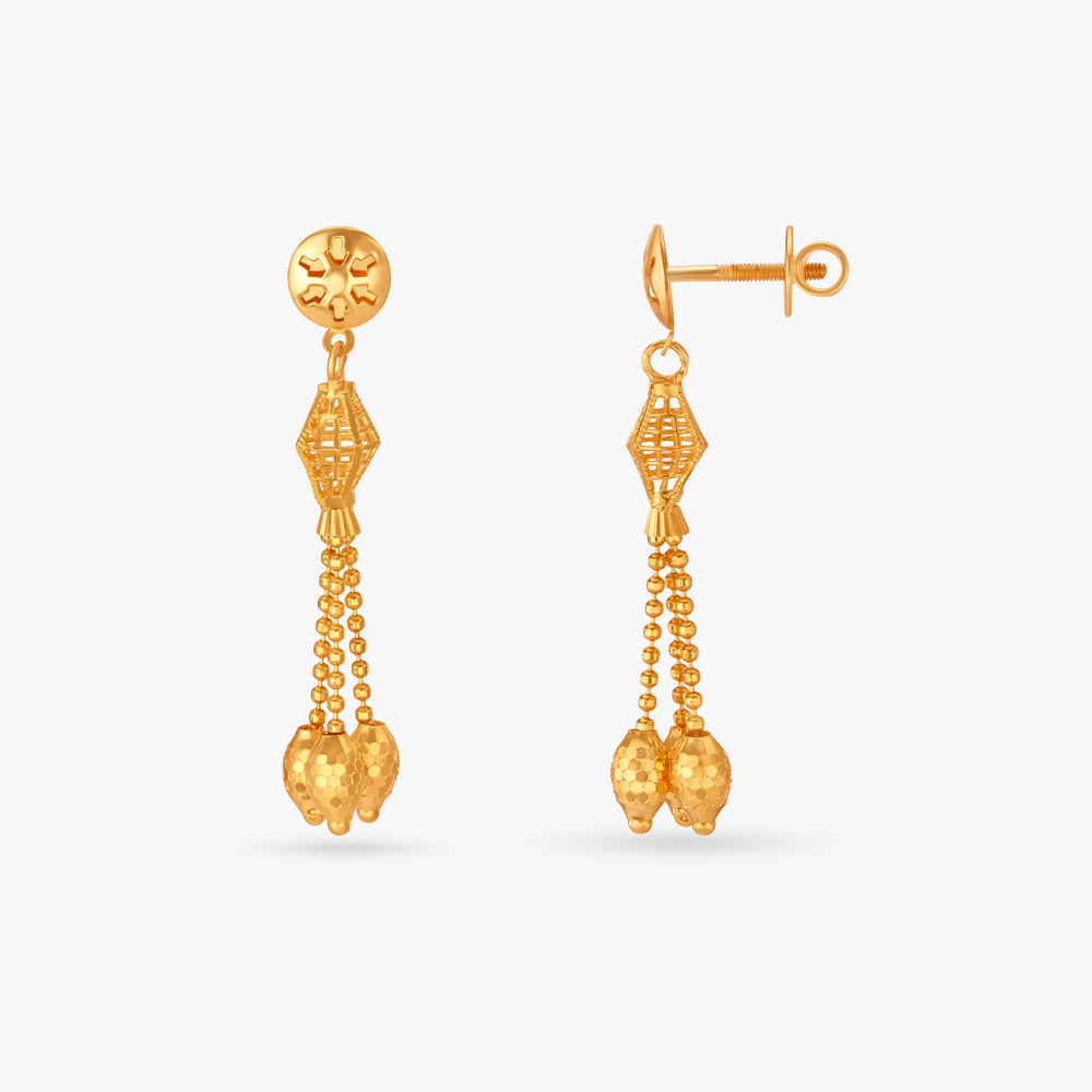 Stately Beads and Tassels Necklace Set,,hi-res image number null