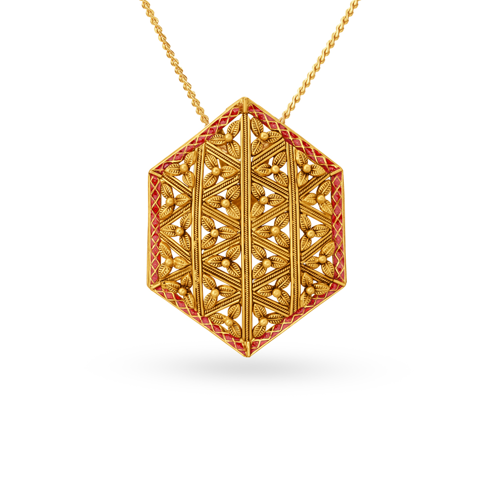 Splendid Mesh Pendant and Earrings Set,,hi-res image number null