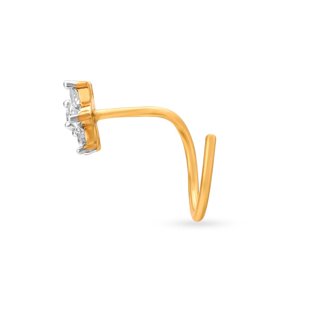 Vanca Diamond Nose Pin,,hi-res image number null