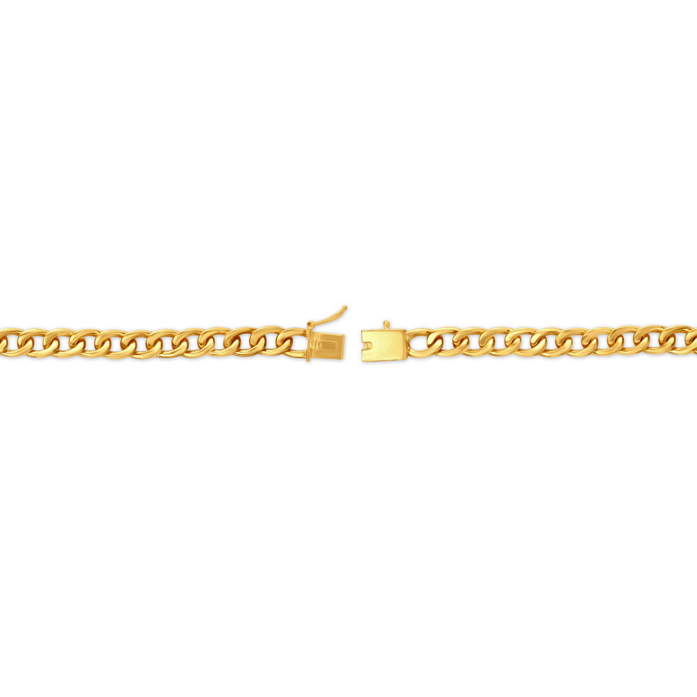 Charming Link Gold Bracelet For Men,,hi-res image number null