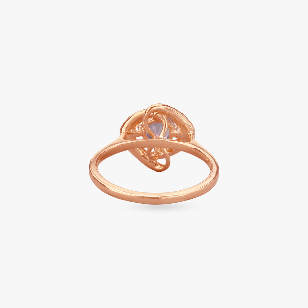 Enchanted Rose Diamond Finger Ring,,hi-res image number null