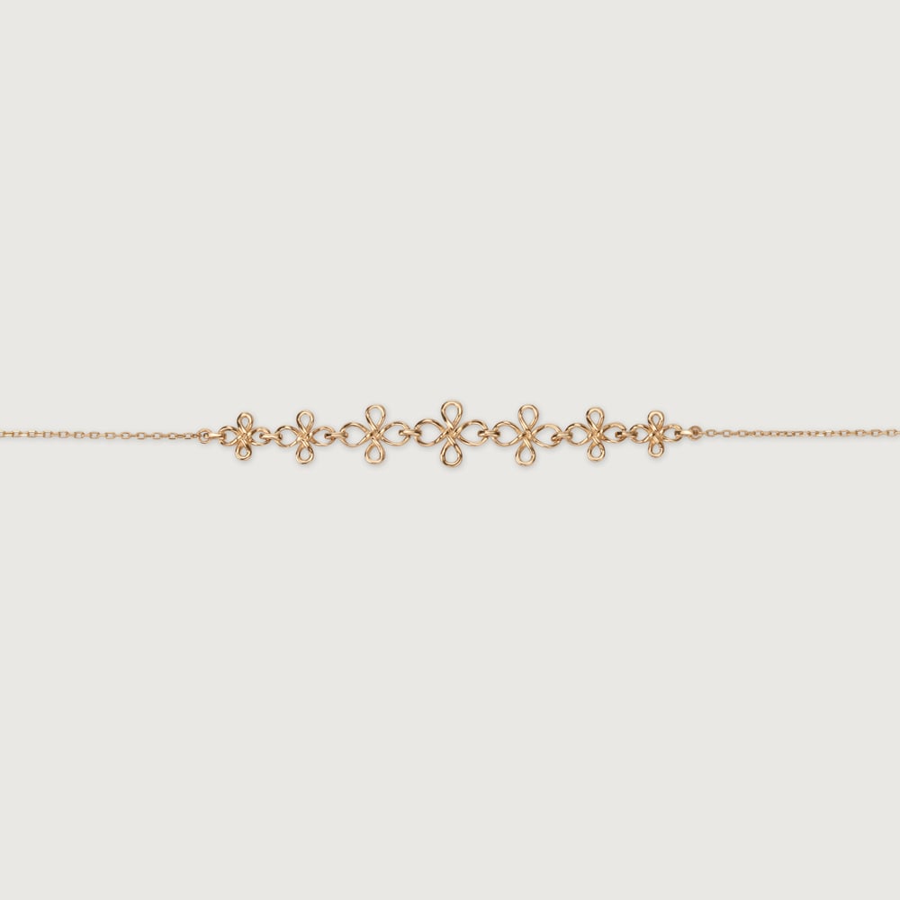 Eternal Blossom 14KT Yellow Gold Bracelet,,hi-res image number null