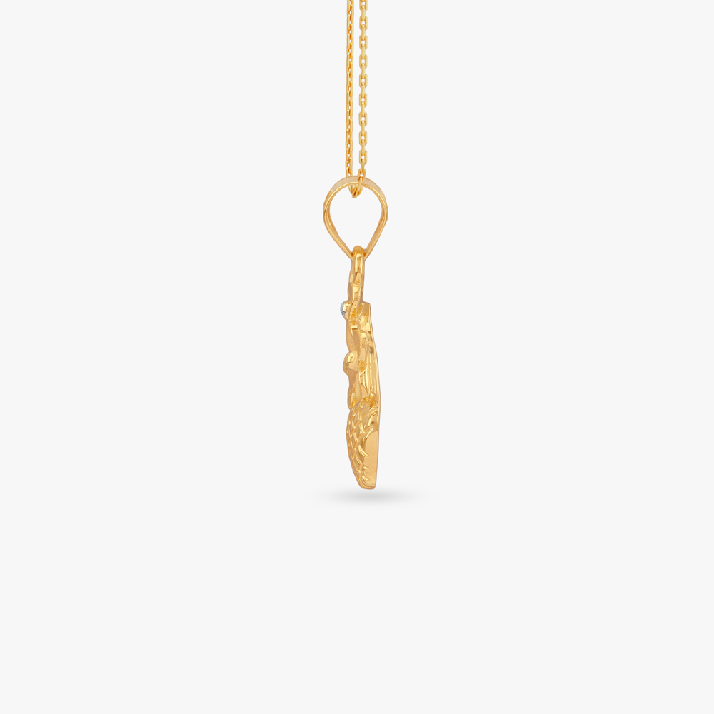 Petite Blossoms Gold Pendant,,hi-res image number null