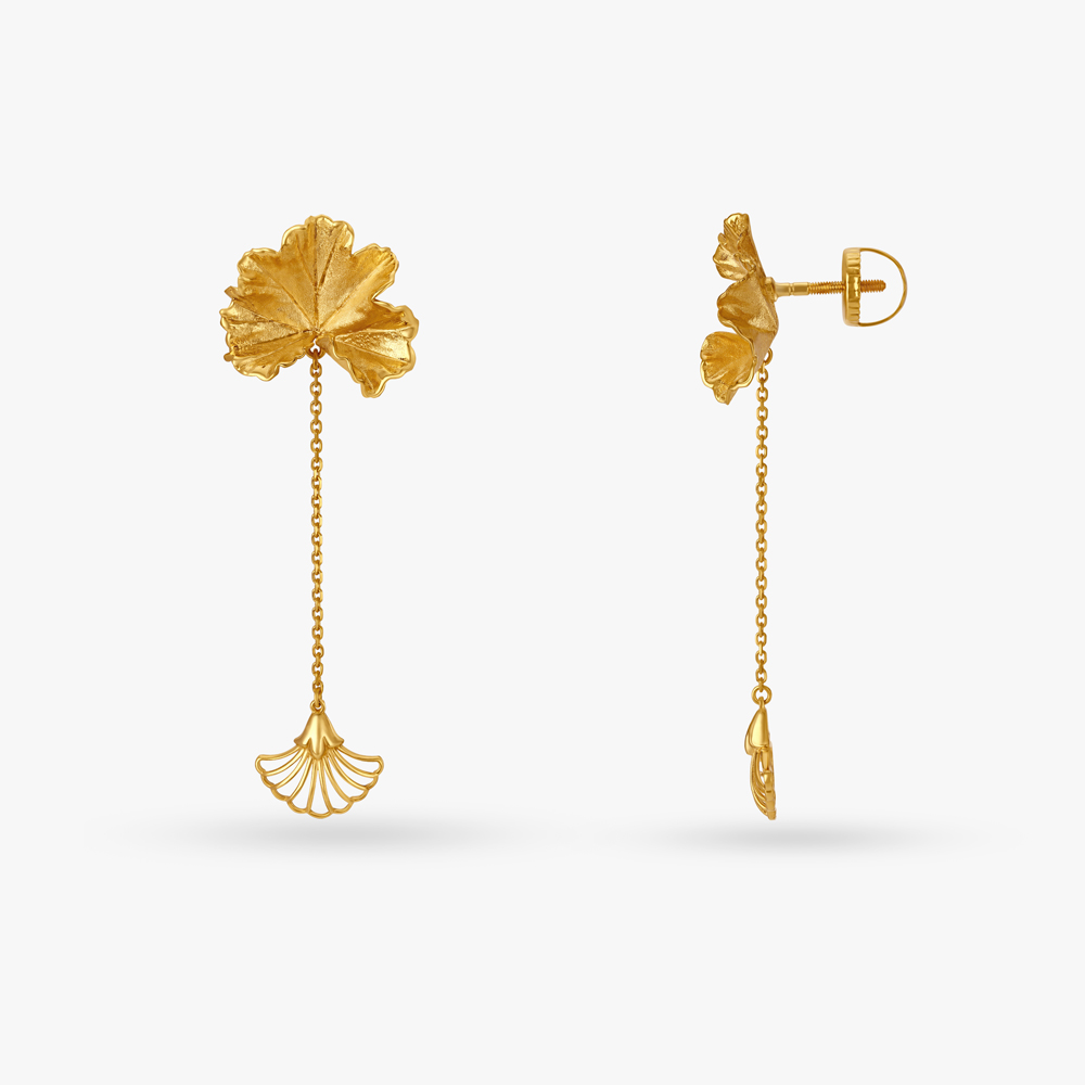 The Golden Fall Drop Earrings,,hi-res image number null