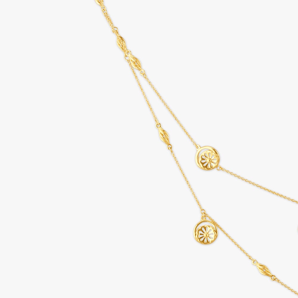 

Bloom Medallion Gold Chain