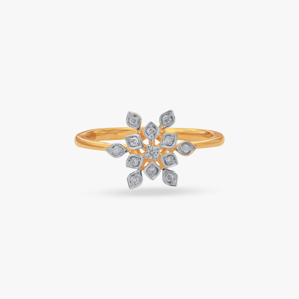 Sunlit Lotus Diamond Ring,,hi-res image number null
