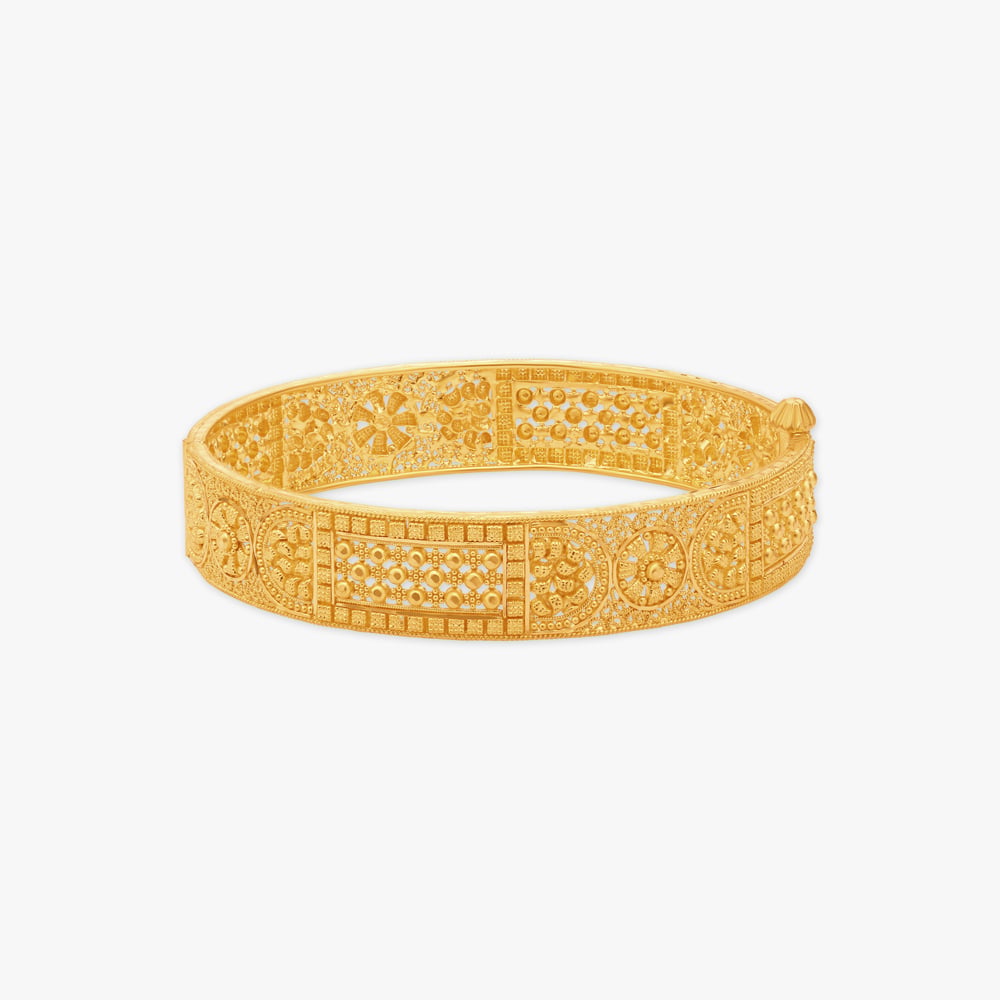 Antique Gold Bangle,,hi-res image number null