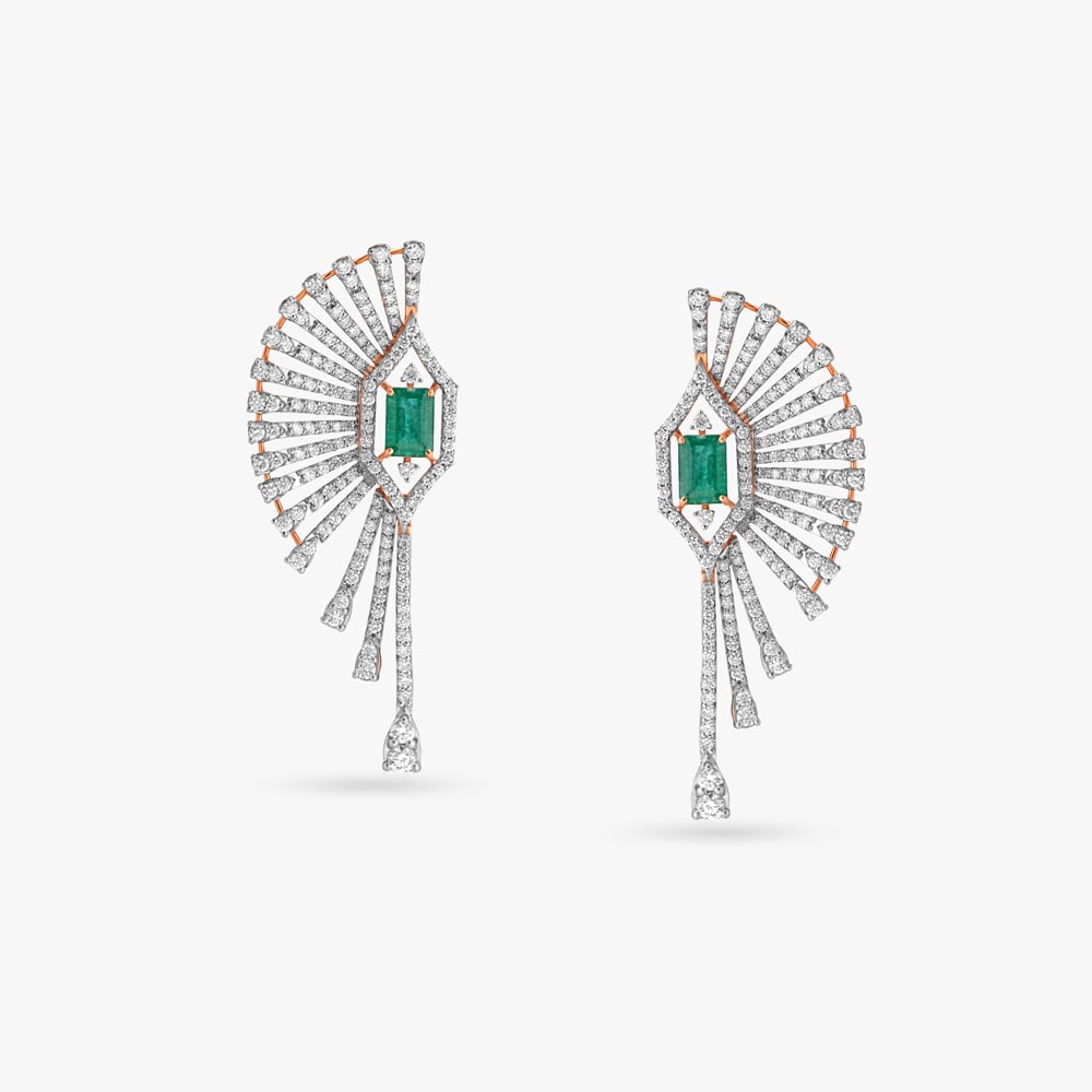 Entrancing Diamond Earrings,,hi-res image number null