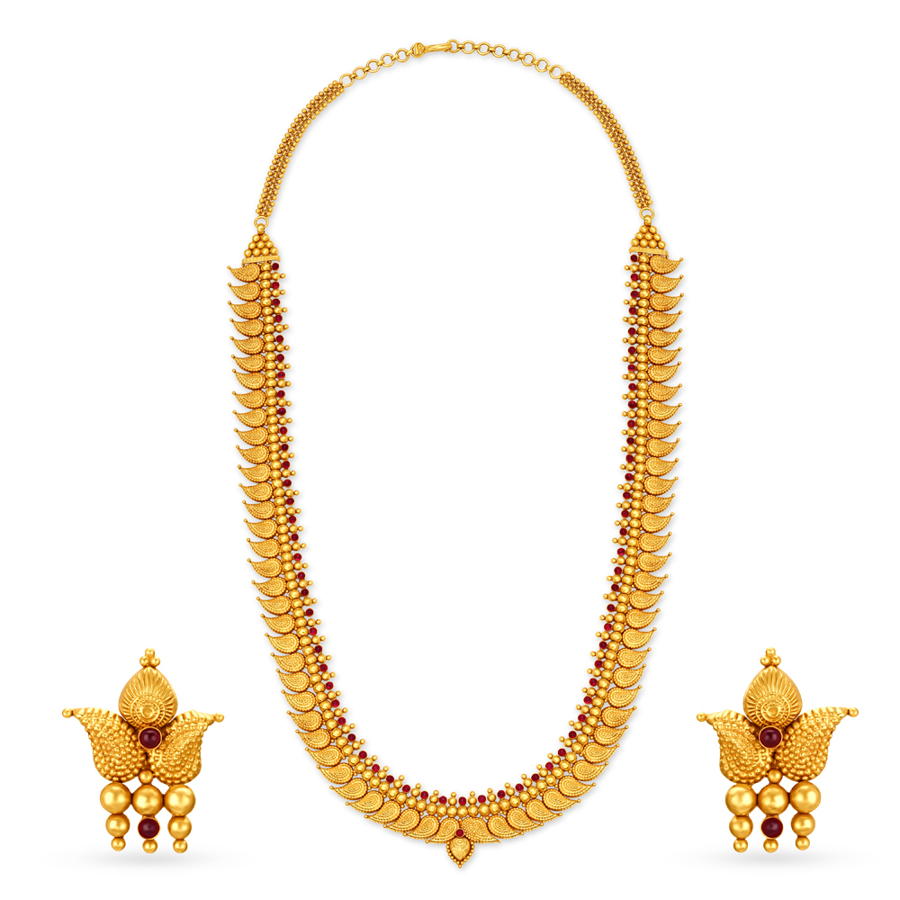 Imperial Gold Necklace Set,,hi-res image number null