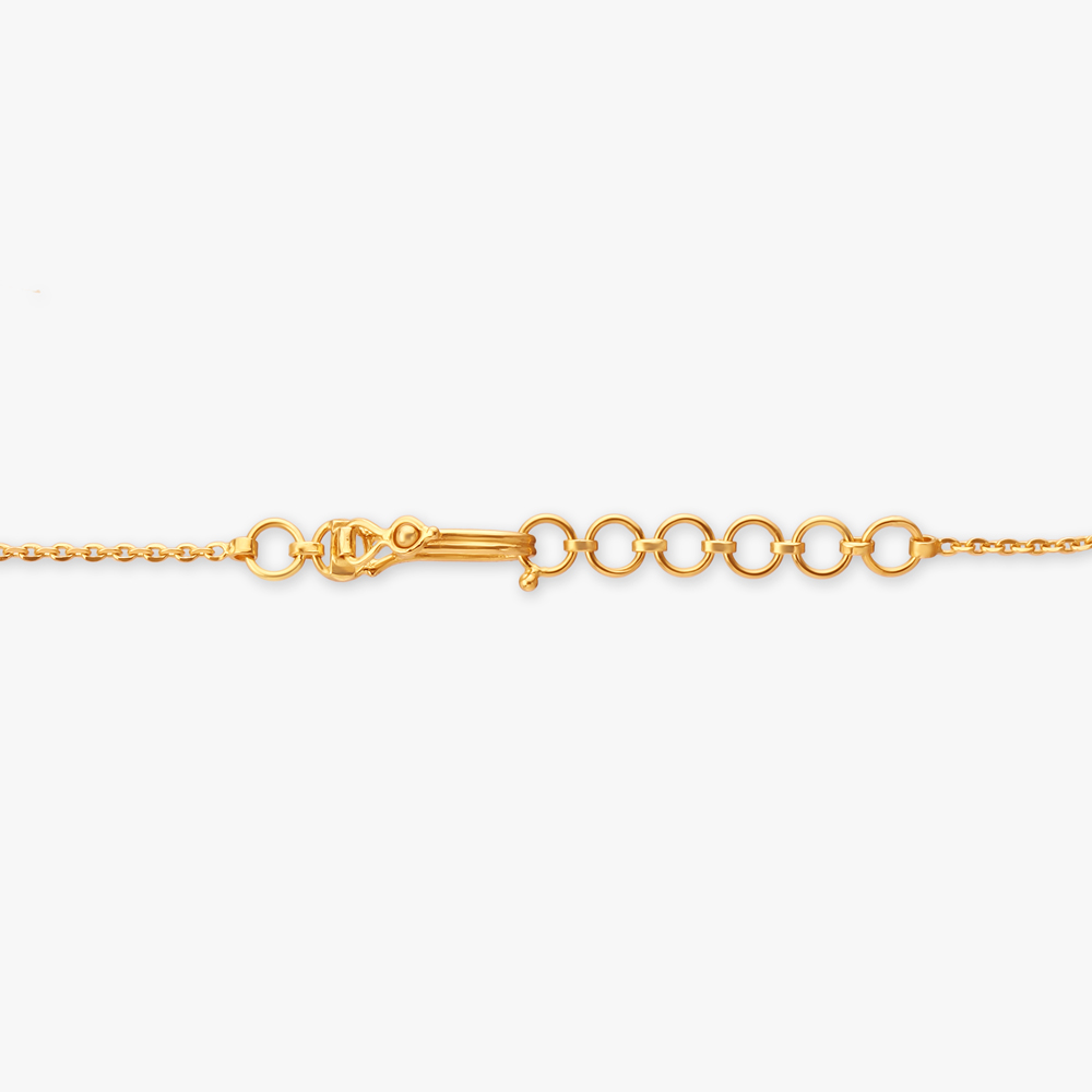 Asymmetric Gold Necklace Set,,hi-res image number null
