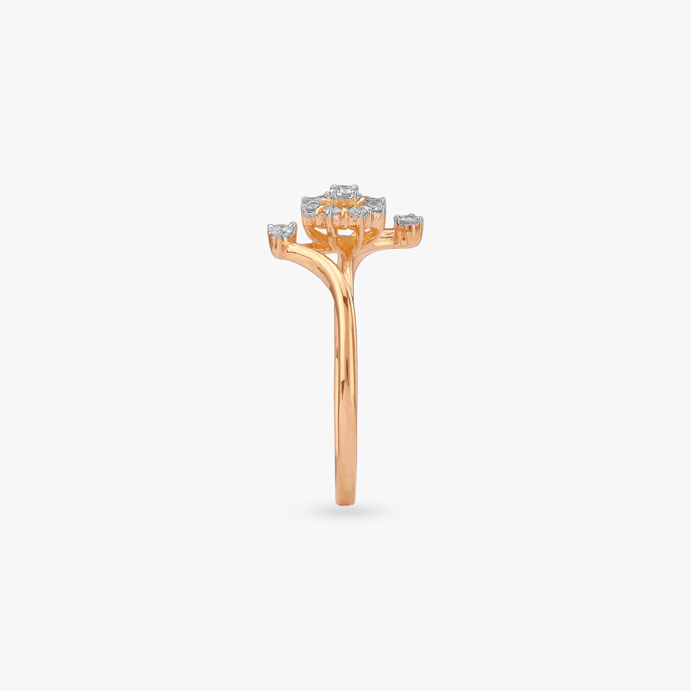 Floral Spark Diamond Ring,,hi-res image number null