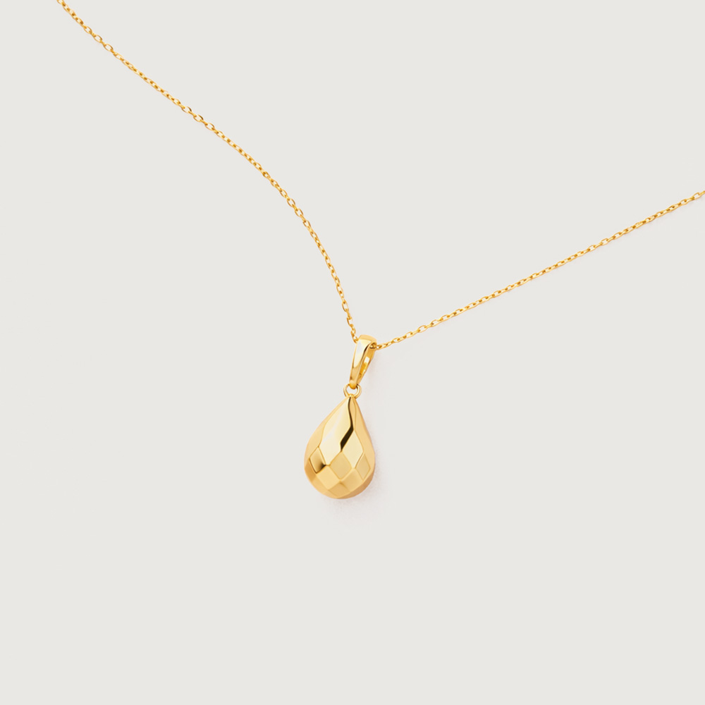 Molten Gold Drop Pendant,,hi-res image number null