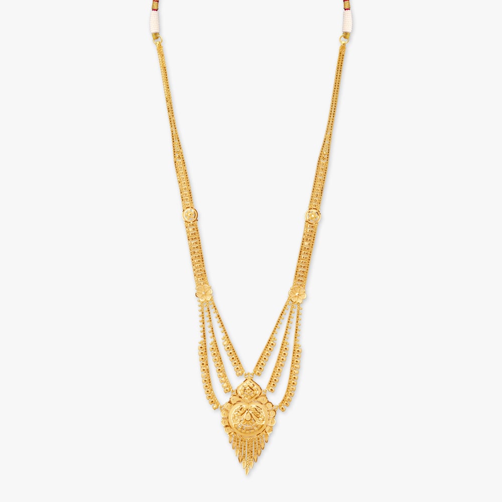 Triloka Glow Gold Necklace Set,,hi-res image number null