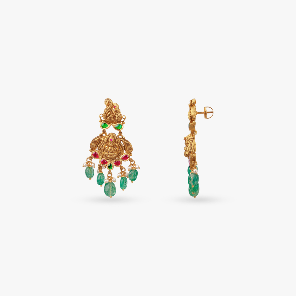 Temple Gold Choker Necklace Set,,hi-res image number null