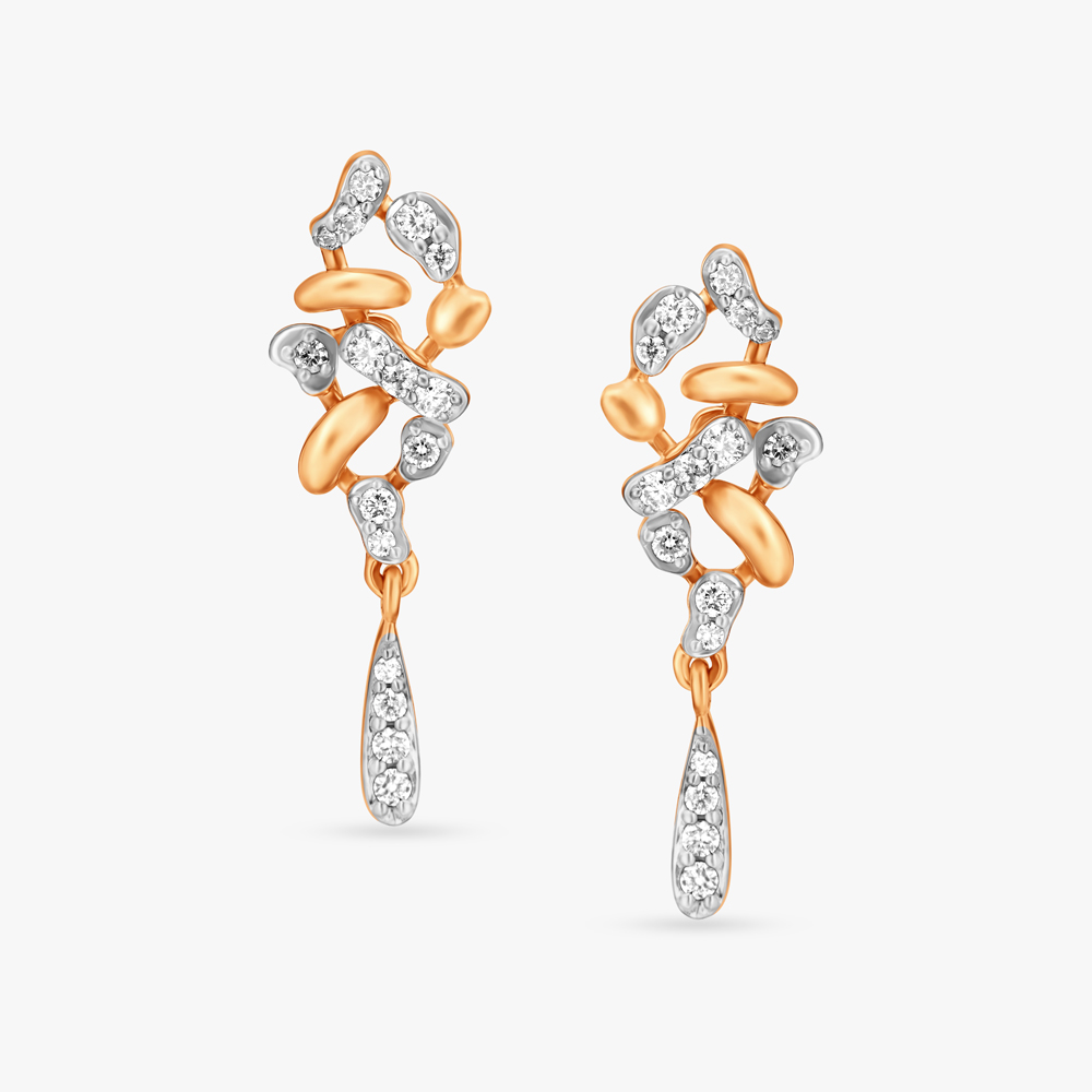 Timeless Sparkle Drop Earrings