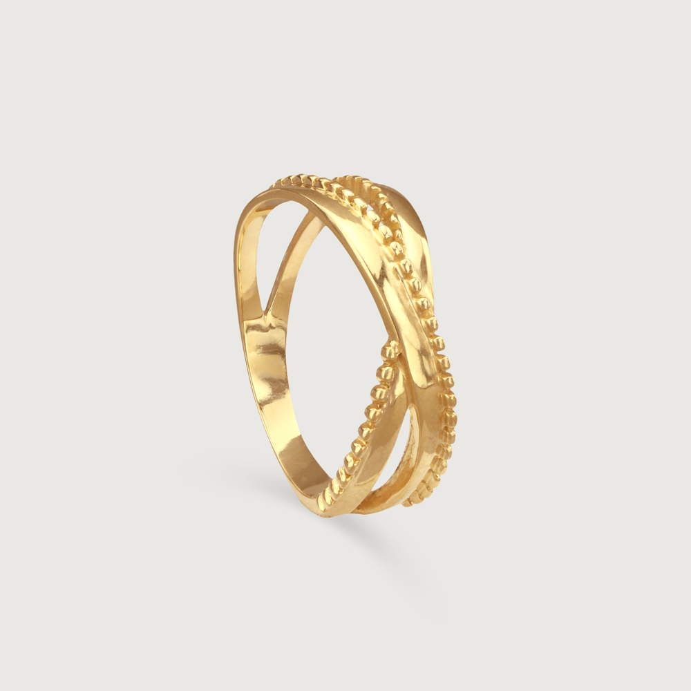 Aurora Loop Gold Ring,,hi-res image number null