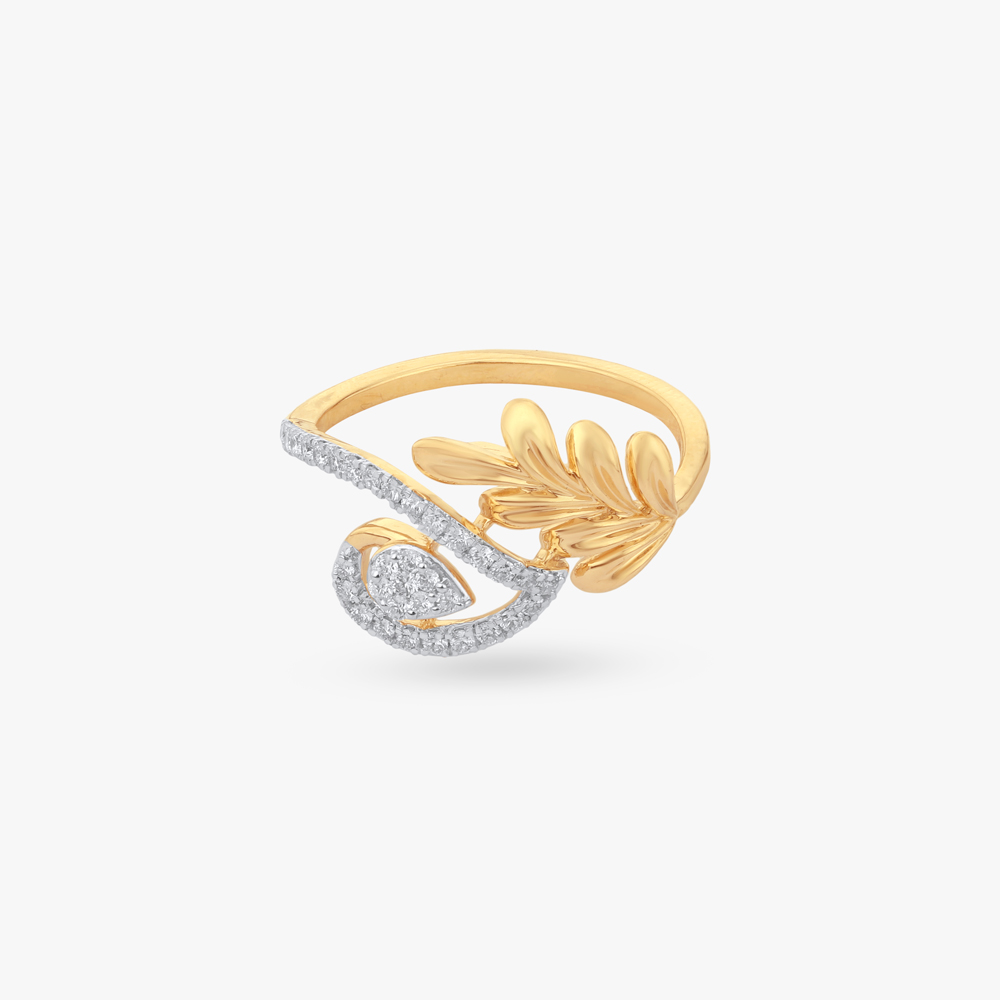 Sparkling Vine Diamond Ring,,hi-res image number null