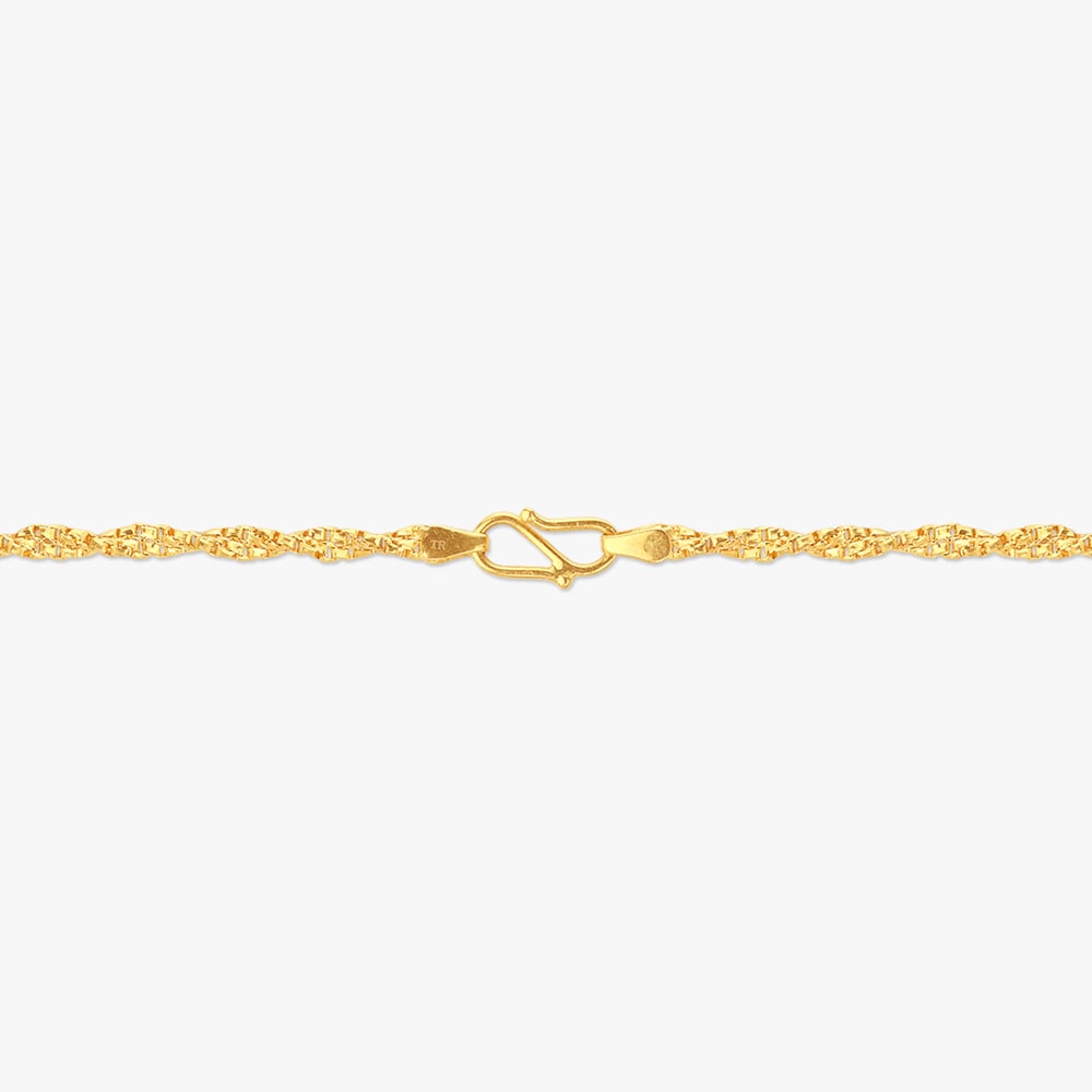 Spiral Luxe Gold Chain,,hi-res image number null