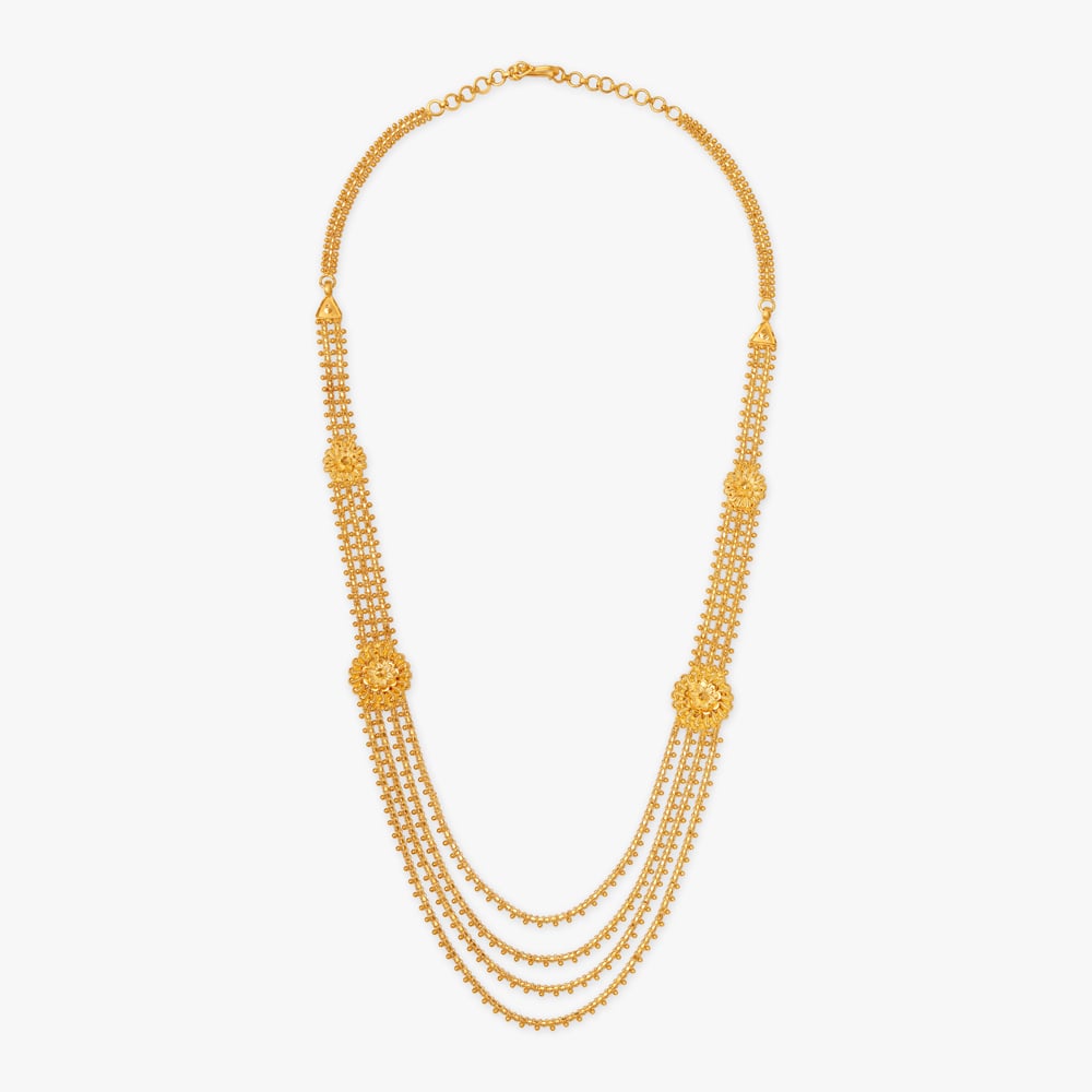 Alluring Four Layer Necklace Set,,hi-res image number null